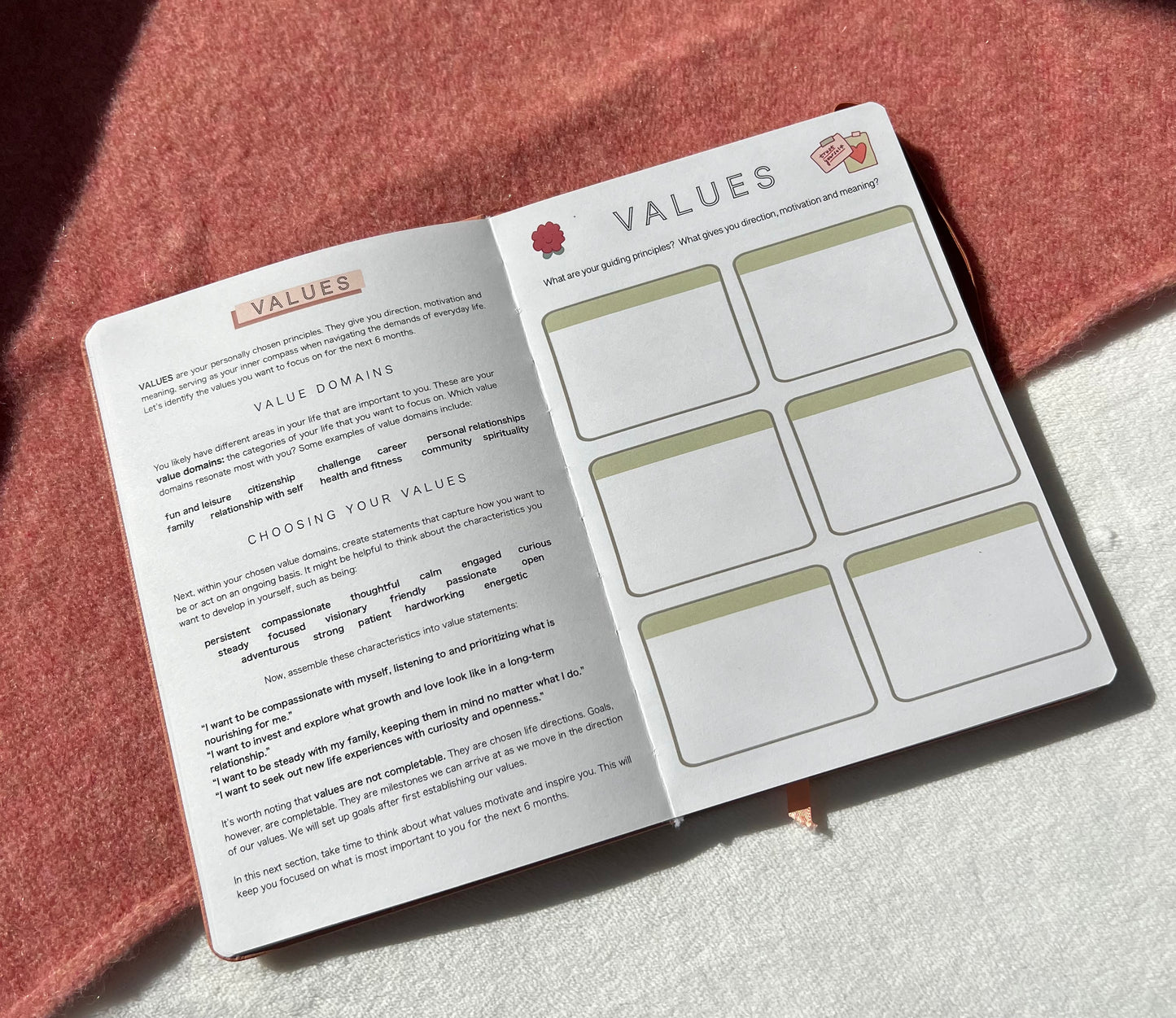 Values + Goal Setting Exercise